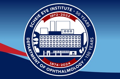 The Scheie Eye Institute/Department of Ophthalmology anniversary illustration